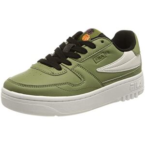 Fila FXVENTUNO Teens Basket, Loden Green-Black, 36 EU - Publicité