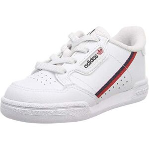 Adidas Mixte enfant Continental 80 Chaussures de Fitness, Blanc Ftw Bla Escarl Maruni 000, 25.5 EU - Publicité