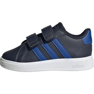 Adidas Mixte bébé Grand Court Lifestyle Hook and Loop Shoes Low, Legend Ink/Team Royal Blue/FTWR White, 23.5 EU - Publicité