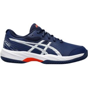 Chaussures de tennis pour juniors Asics Gel-Game 9 GS Clay/OC - blue expanse/white bleu marine 33 unisex - Publicité