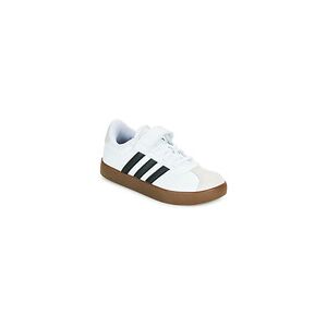 Baskets basses enfant adidas VL COURT 3.0 EL C Blanc 32,35 filles - Publicité