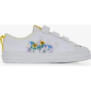 Adidas Originals Nizza Cf Bee Kind - Enfant blanc/jaune 33 unisexe