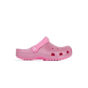 Crocs Classic Glitter Clog - Enfant rose brillant 33/34 unisexe