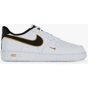 Nike Air Force 1 Low Shoewlery - Enfant blanc/or/noir 33 unisexe