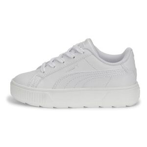 Puma pour fille. 38737501 Trainers Karmen L PS grey (29), 1 à 3 cm, Lacets, Casuel, Gris, mode enfantine - Publicité