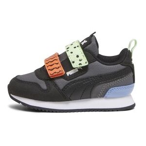 Puma unisex pour enfant. 39256602 Trainers R78 Mix mtch V dark grey (19), Velcro, Casuel, Sport, Multicolore, Gris, Running, Sportswear, Mul - Publicité