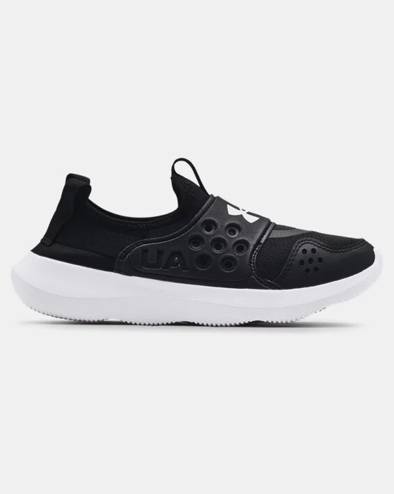 Under Armour Boys' Grade School UA Runplay Running Shoes Black Size: (5)