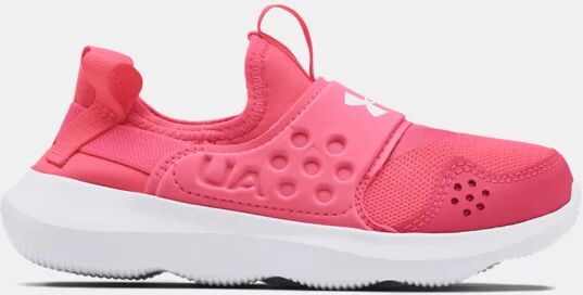 Under Armour Girls' Pre-School UA Runplay Running Shoes Pink Size: (10.5)