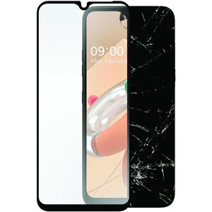 Area Ultra tempered Glass per LG K41S con copertura totale tono su tono