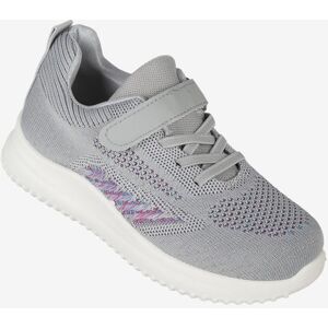 Sport Sneakers da bambina con strappo Scarpe ive bambina Grigio taglia 26