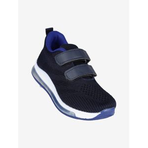 Solada Sneakers in tessuto da ragazzo con strappi Scarpe sportive bambino Blu taglia 35