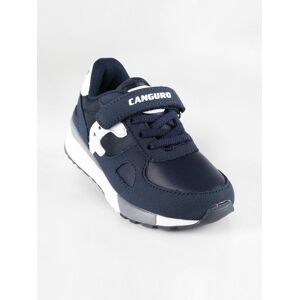 Canguro Sneakers per bambino in ecopelle Scarpe sportive bambino Blu taglia 24
