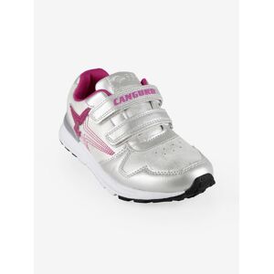 Canguro Sneakers sportive con strappi Scarpe sportive bambina Argento taglia 33