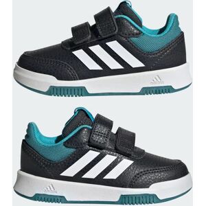 adidas Scarpe Sneakers Bambini TENSAUR Feltro Strappi Nero Verde