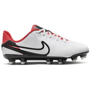 Nike Jr Tiempo Legend 10 Academy MG - scarpe da calcio multisuperfici - ragazzo White/Orange/Black 1Y US