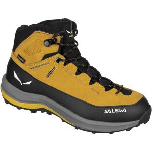 Salewa Mtn Trainer 2 Mid Ptx Book - scarpe trekking - bambino Yellow/Black 29 UK