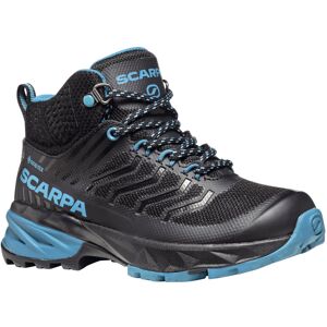 Scarpa Rush Mid GTX - scarpe trekking - bambino Black/Light Blue 26 EU