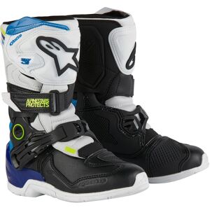 ALPINESTARS - Stivali Tech 3S Kids Bianco / Nero / Enamel Blue Nero,Blu,Bianco 13 (EU 32)