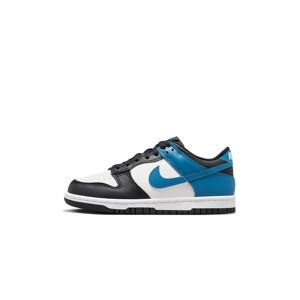 Nike Scarpe Dunk Low Bianco/Nero/Blu Bambino DH9765-104 4Y