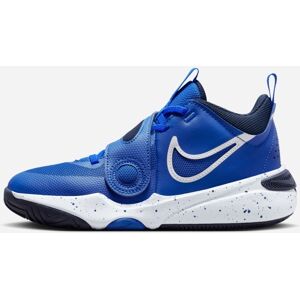 Nike Scarpe da basket Team Hustle D 11 Blu Reale e Bianco Bambino DV8996-400 4.5Y