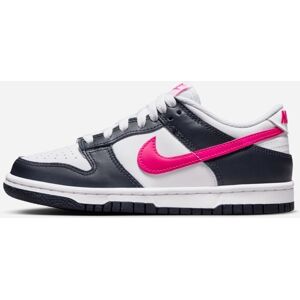 Nike Scarpe Dunk Low Blu Navy/Bianco/Rosa Bambino FB9109-401 4Y