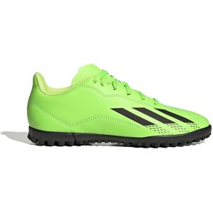 ADIDAS Speedportal .4 Tf Verde Nero Scarpe Da Calcetto Bambino EUR 38 / UK 5