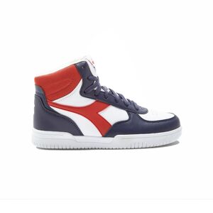 Diadora Raptor Mid Gs Blu Rosso Bianco Sneakers Bambino EUR 38.5 / UK 5.5
