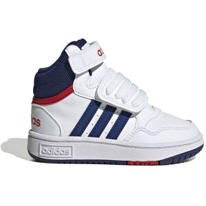 ADIDAS Hoops Mid 3.0 Ac I Td Bianco Blu Sneakers Bambino EUR 25