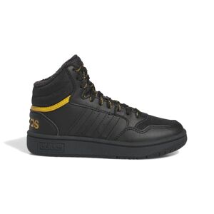 ADIDAS Hoops Mid 3.0 GS Nero Giallo Sneakers Bambino EUR 38 / UK 5