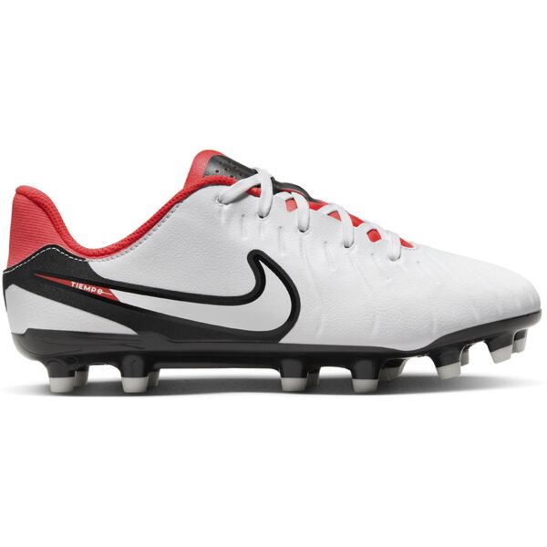 nike jr tiempo legend 10 academy mg - scarpe da calcio multisuperfici - ragazzo white/orange/black 4y us