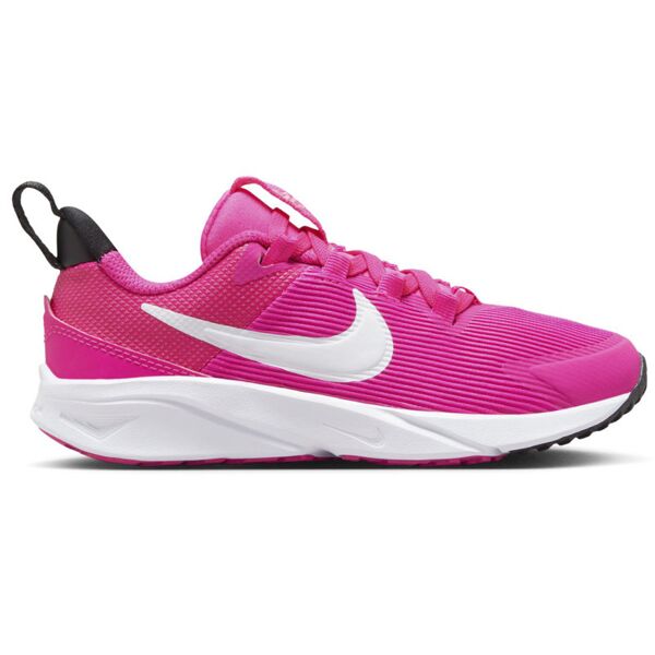 nike star runner 4 - scarpe running neutre - bambina pink/white 1,5y us