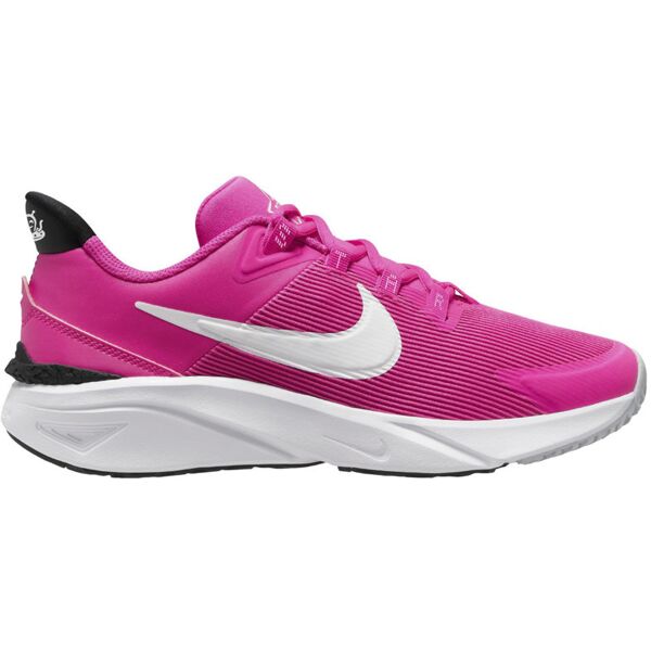 nike star runner 4 - scarpe running neutre - ragazzo pink/white 6y us