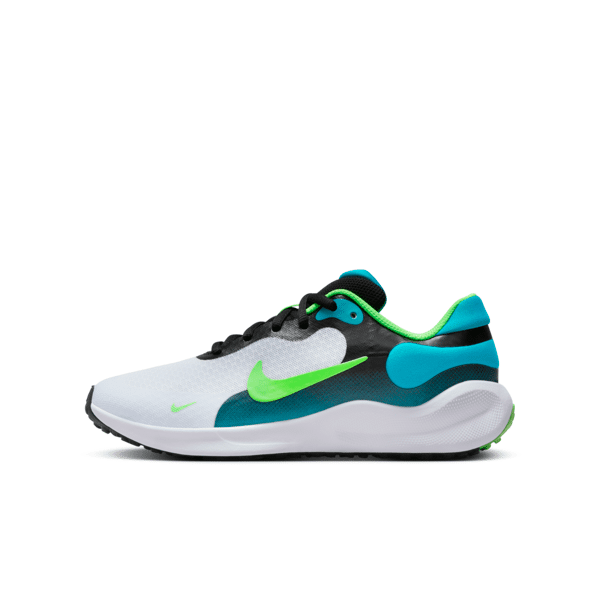 nike scarpa da running  revolution 7 – ragazzo/a - nero