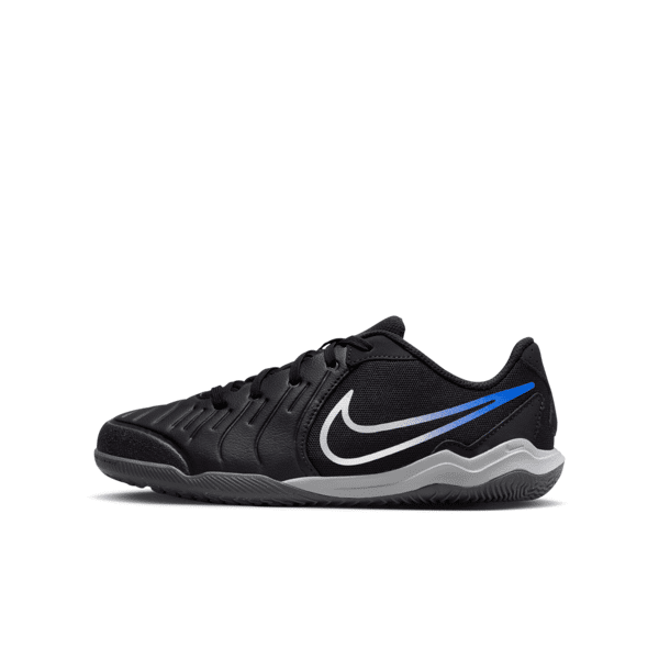 nike scarpa da calcio a taglio basso per campi indoor/cemento  jr. tiempo legend 10 academy – bambino/a e ragazzo/a - nero