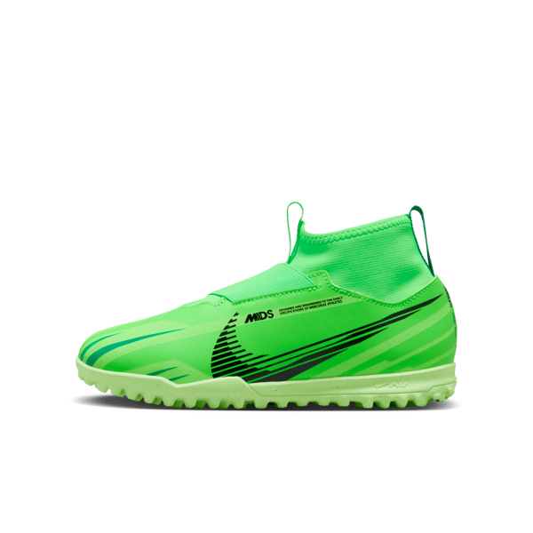 nike scarpa da calcio a taglio alto tf  jr. superfly 9 academy mercurial dream speed – bambini/ragazzi - verde