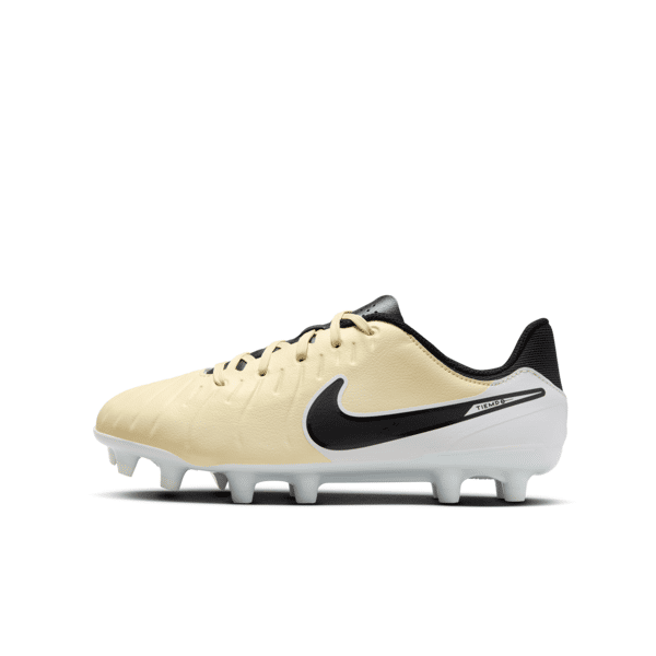 nike scarpa da calcio multiterreno a taglio basso mg  jr. tiempo legend 10 academy – bambino/a e ragazzo/a - giallo