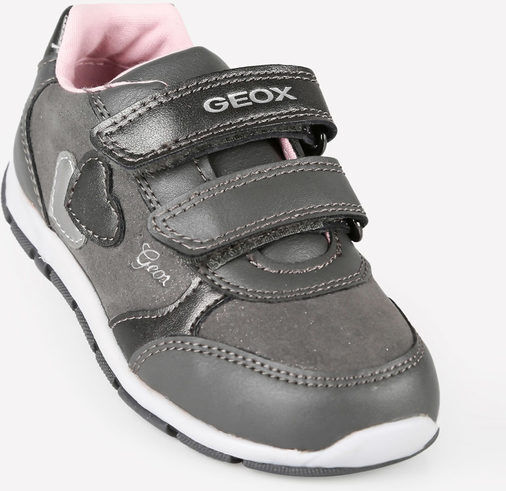 Geox B HEIRA Sneakers bambina con strappi Scarpe sportive bambina Grigio taglia 26