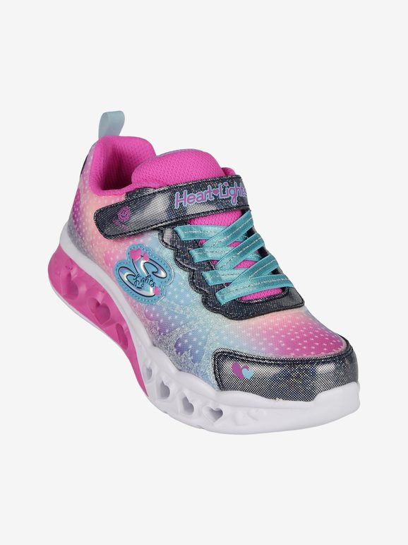 Skechers SIMPLY LOVE Flitter Heart Lights Sneakers da bambina con luci Sneakers Basse bambina Fucsia taglia 33