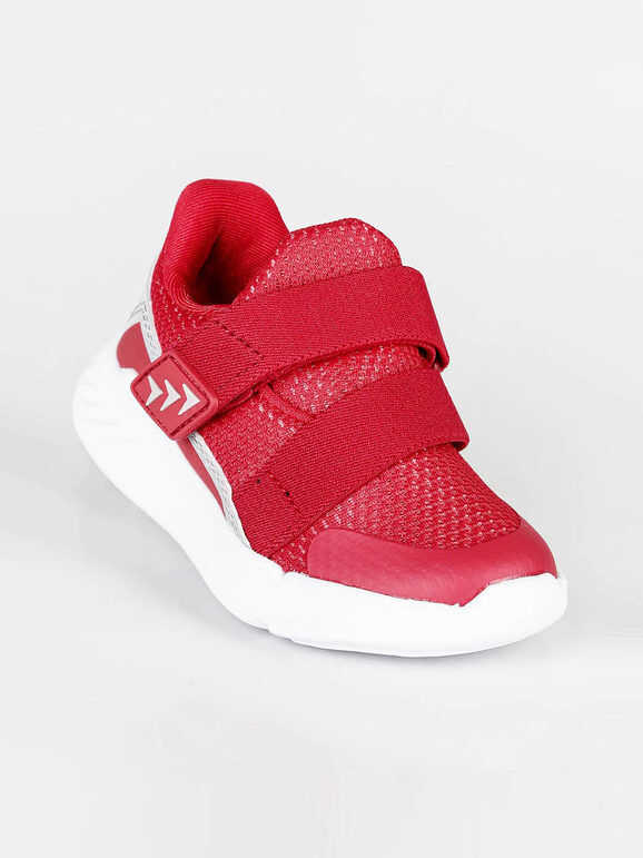 Giardino D'Oro Sneakers bimbo con strappo GD21002 Scarpe sportive bambino Rosso taglia 24