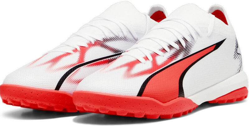 Puma Scarpe Calcio Calcetto Football Bianco Calcetto Ultra Match Turf Trainers