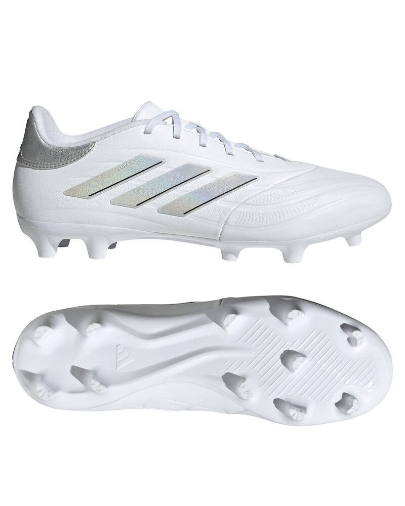 adidas Scarpe Calcio Copa PURE II LEAGUE FG Bianco Vera Pelle