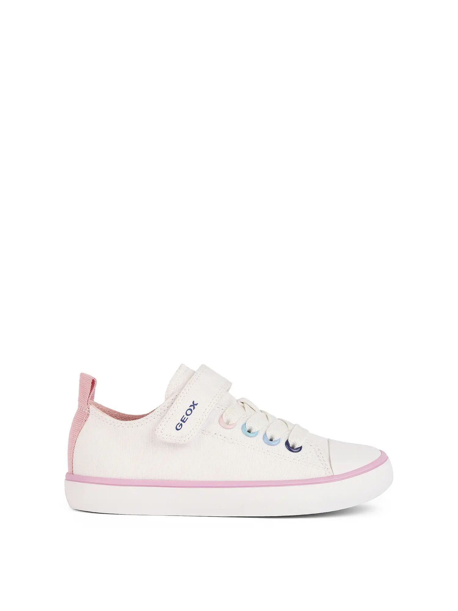 Geox Sneakers Bianche Ragazza BIANCO 28