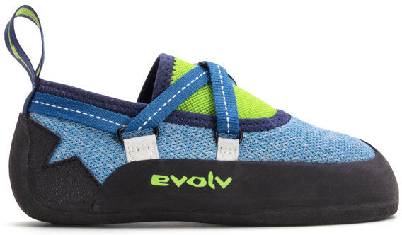 Evolv Venga Kid's - scarpe arrampicata - bambino Blue/Neon 12 UK