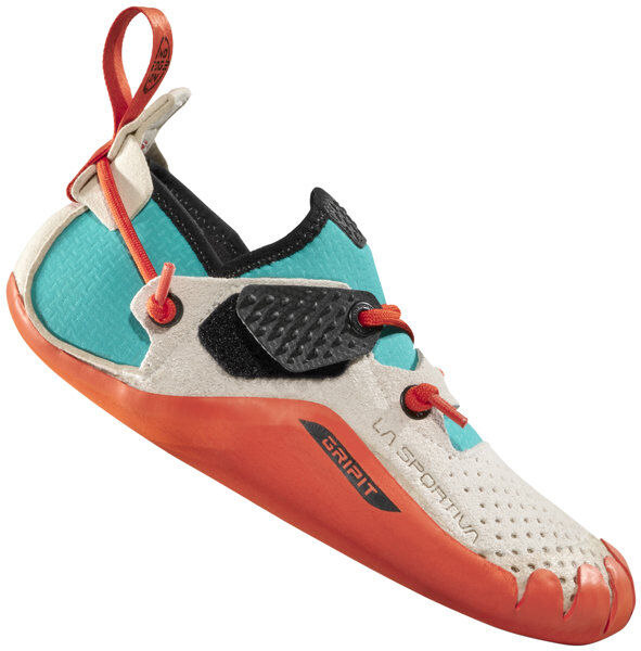 La Sportiva Gripit - scarpette arrampicata - bambino White/Red/Blue 32 EU