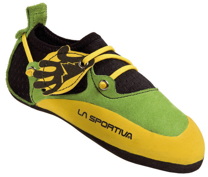 La Sportiva Stickit - scarpette da arrampicata - bambino Green/Yellow 32