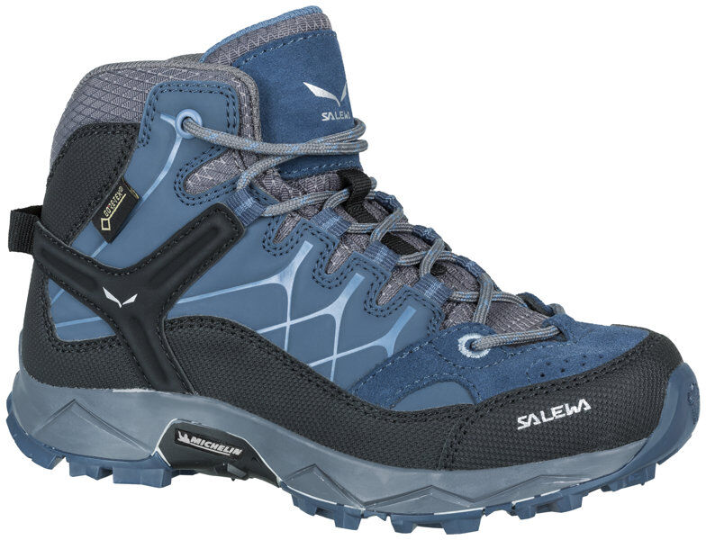 Salewa Alp Trainer Mid GTX JR - scarpe trekking - bambino Dark Denim/Charcoal 29