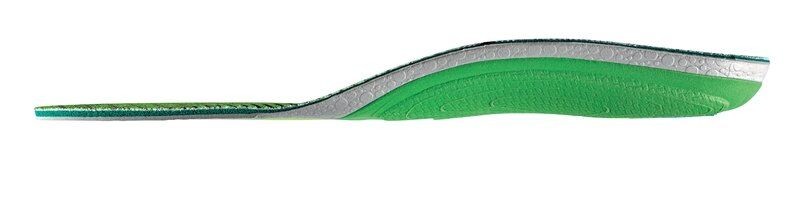 Sidas RUN 3feet Protect MID - solette per running Green/Blue/Grey XS (35-36 EU)