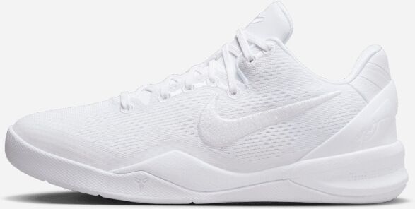 Nike Scarpe da basket Kobe VIII Bianco Bambino FN0266-100 4Y