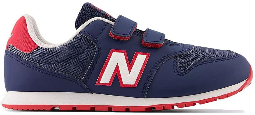 New Balance 500 Ps Blu Navy Rosso Sneakers Bambino EUR 28 / US 10.5