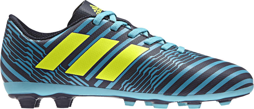 ADIDAS scarpa junior nemeziz 17.4 fxg azzurro/nero/bianco EUR 33 / UK 1